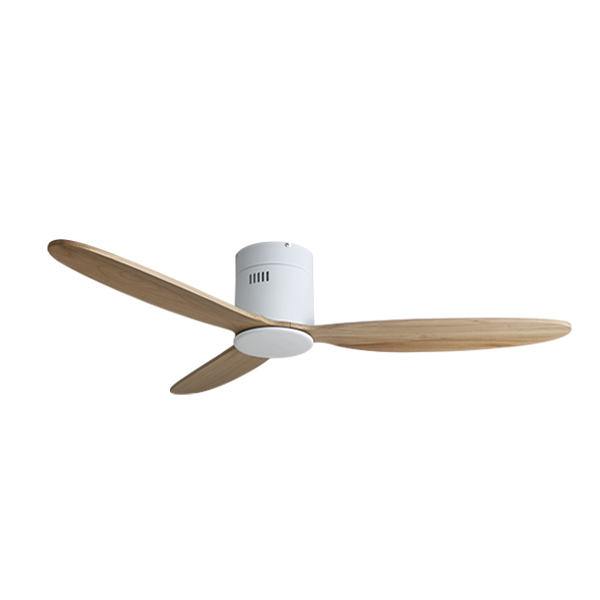 พัดลมเพดาน MR.KEN รุ่น CAN Solid Wood 52" HR DC Motor ใบพัดไม้แท้ พร้อมรีโมทคอนโทรล